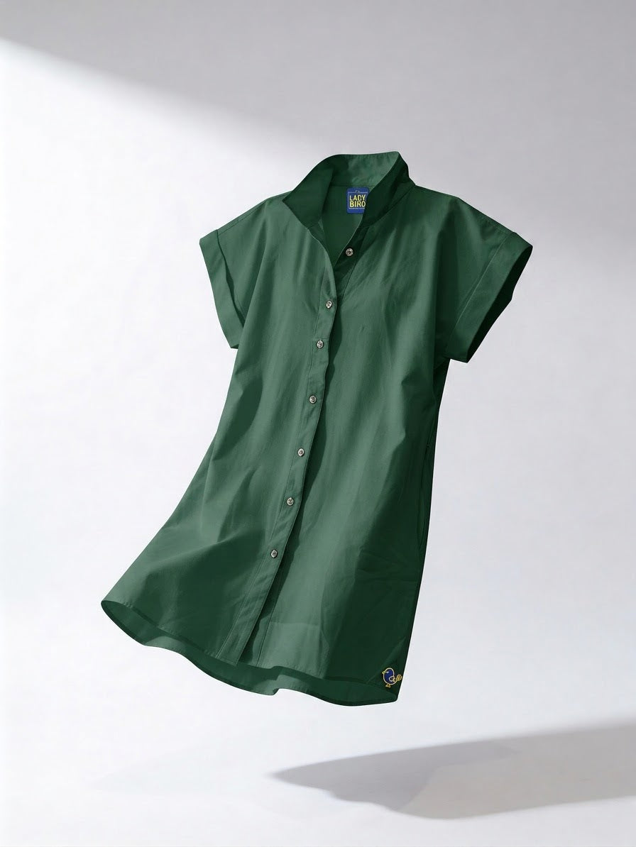Birdie Dress Green