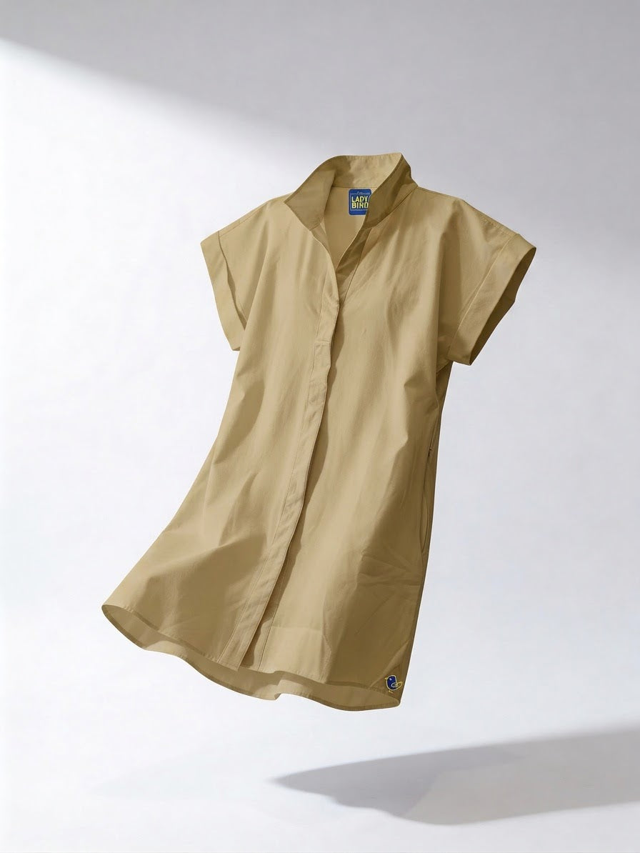 Birdie Dress - Khaki