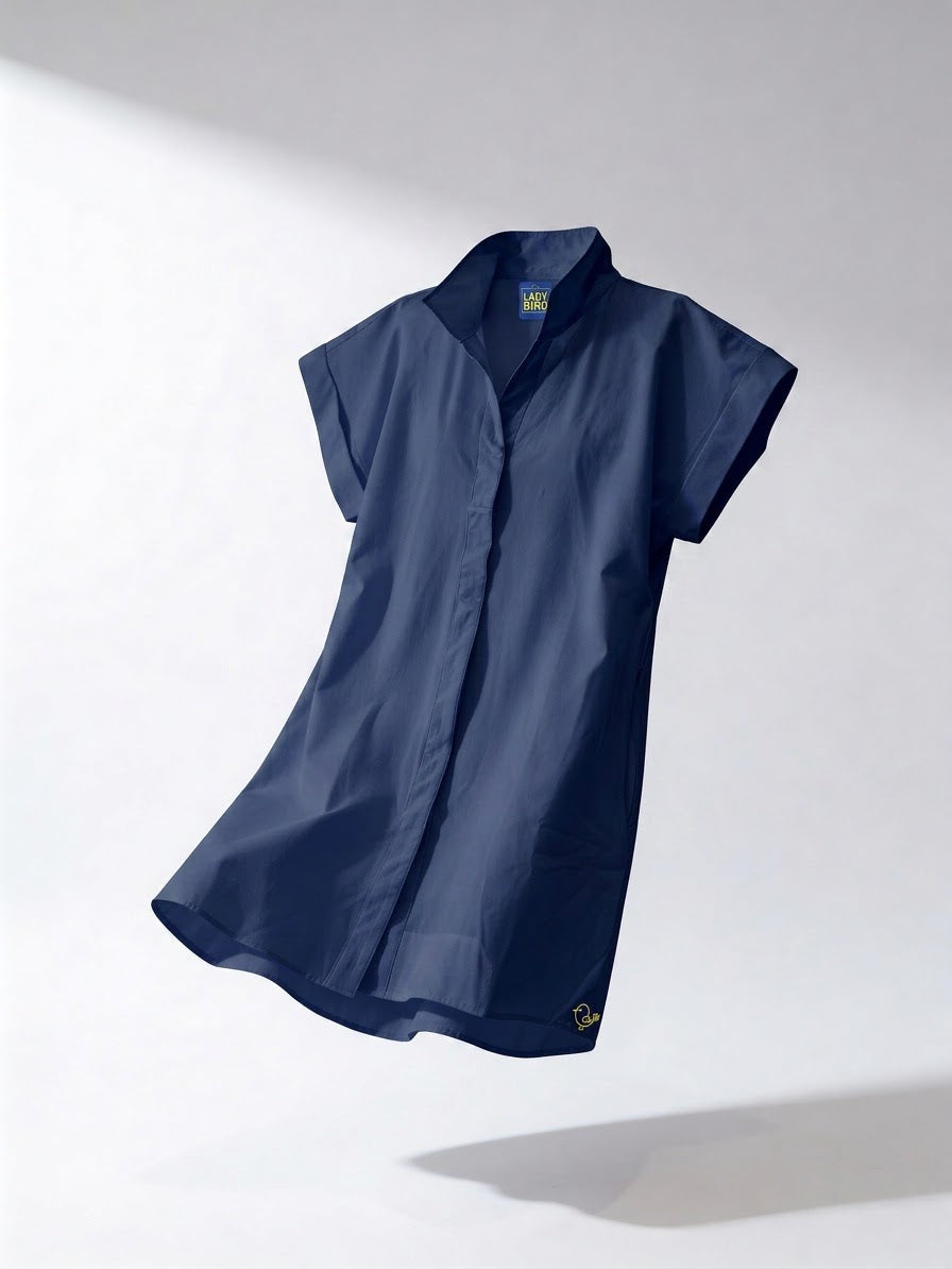 Birdie Dress - Navy