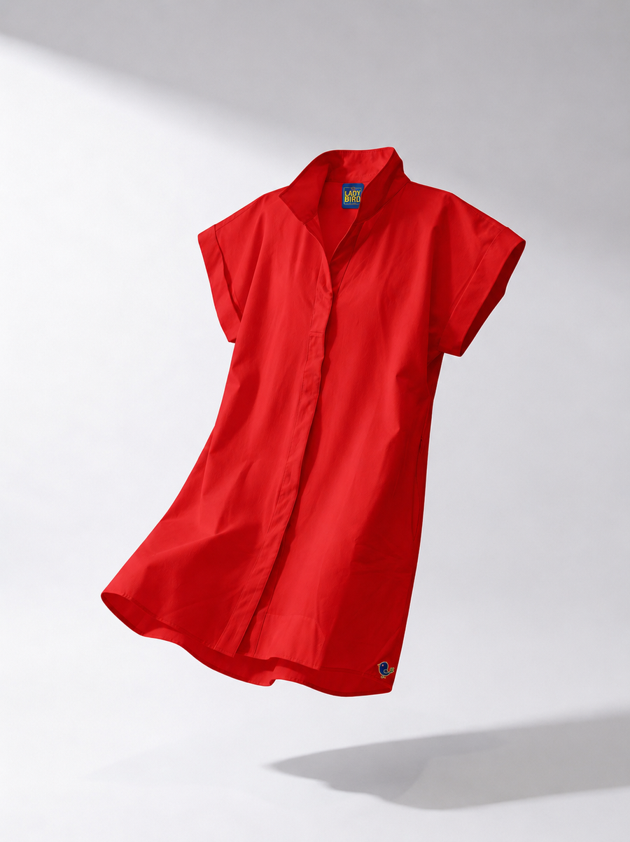 Birdie Dress - Red