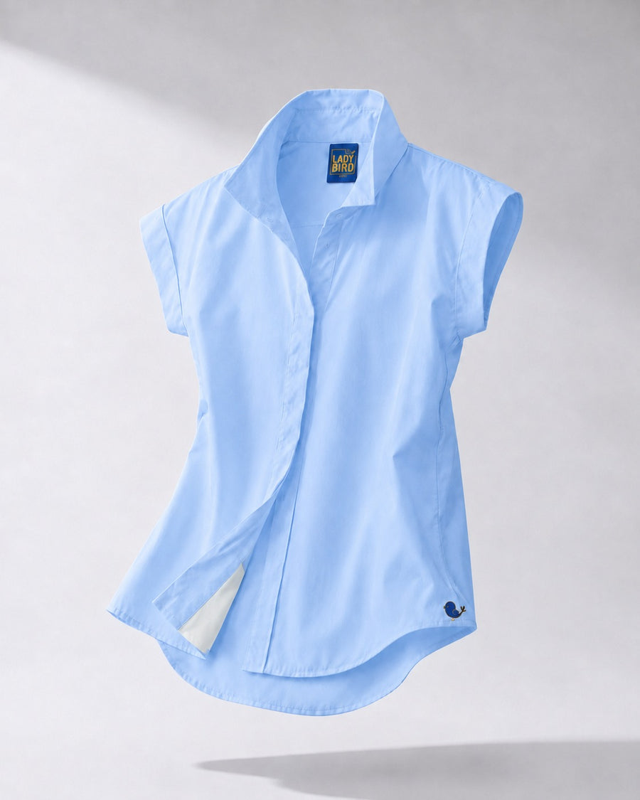 Birdie Shirt - Pre Order - Sky Blue