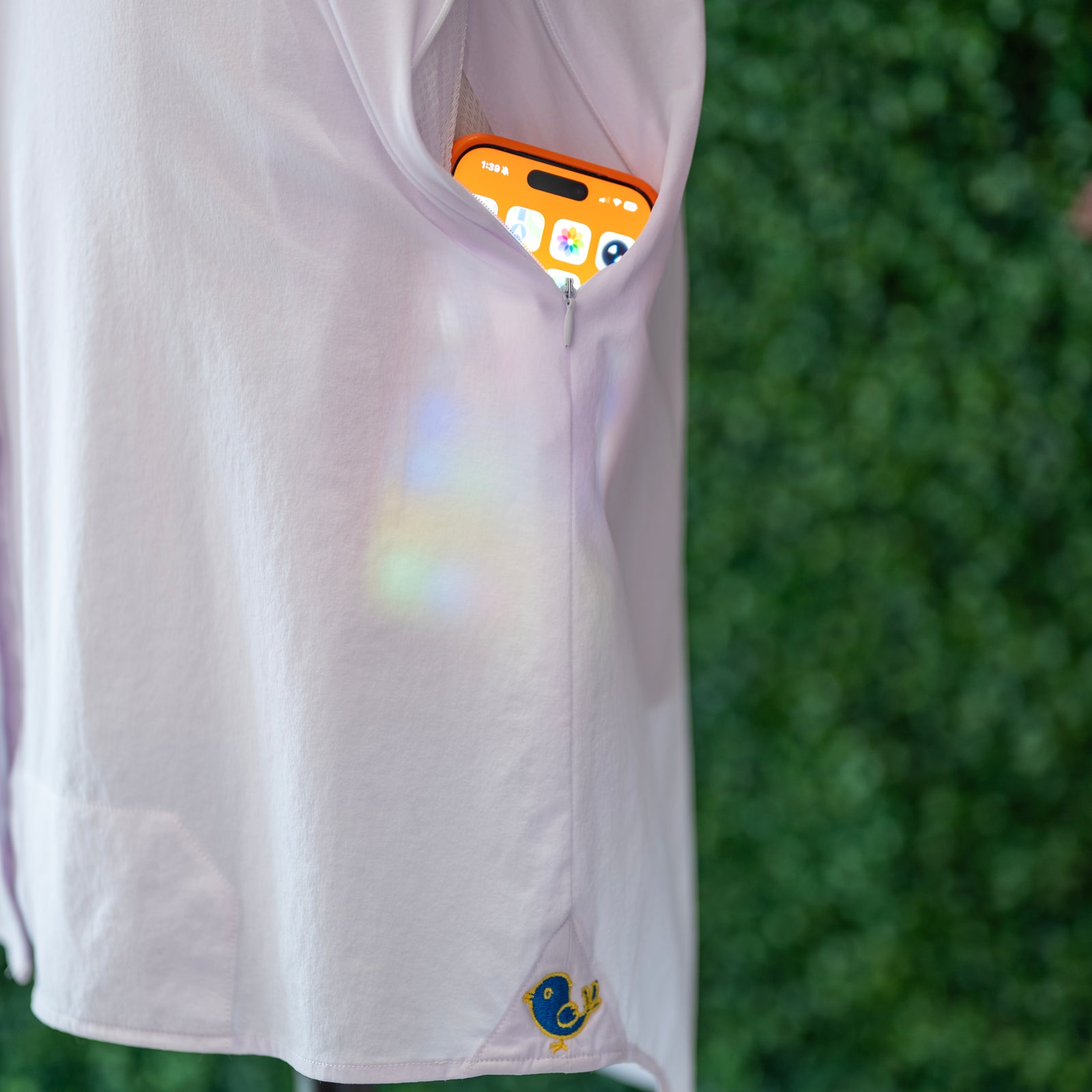 side seam zip pockets